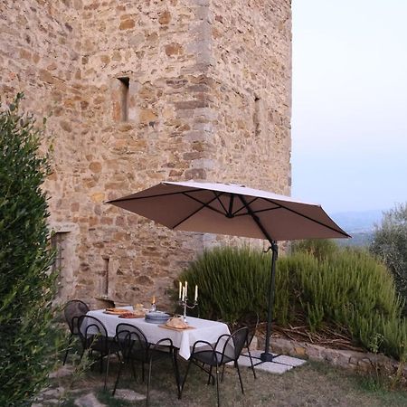 Medieval Tower In Umbria With Swimming Pool Montelagello Eksteriør bilde