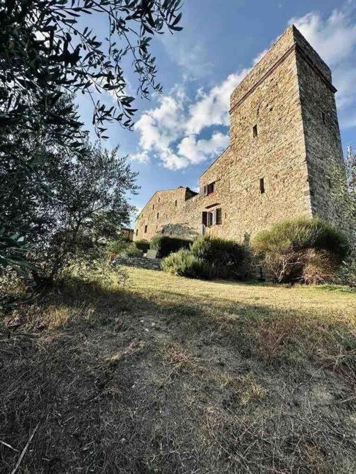 Medieval Tower In Umbria With Swimming Pool Montelagello Eksteriør bilde