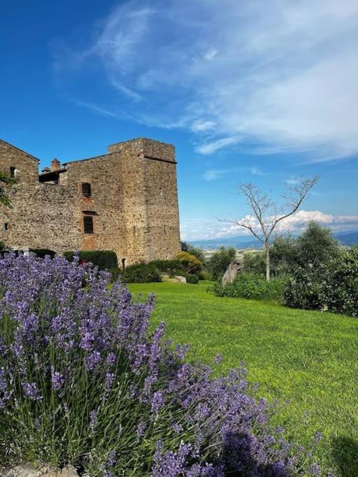 Medieval Tower In Umbria With Swimming Pool Montelagello Eksteriør bilde