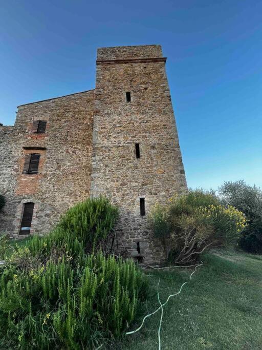 Medieval Tower In Umbria With Swimming Pool Montelagello Eksteriør bilde