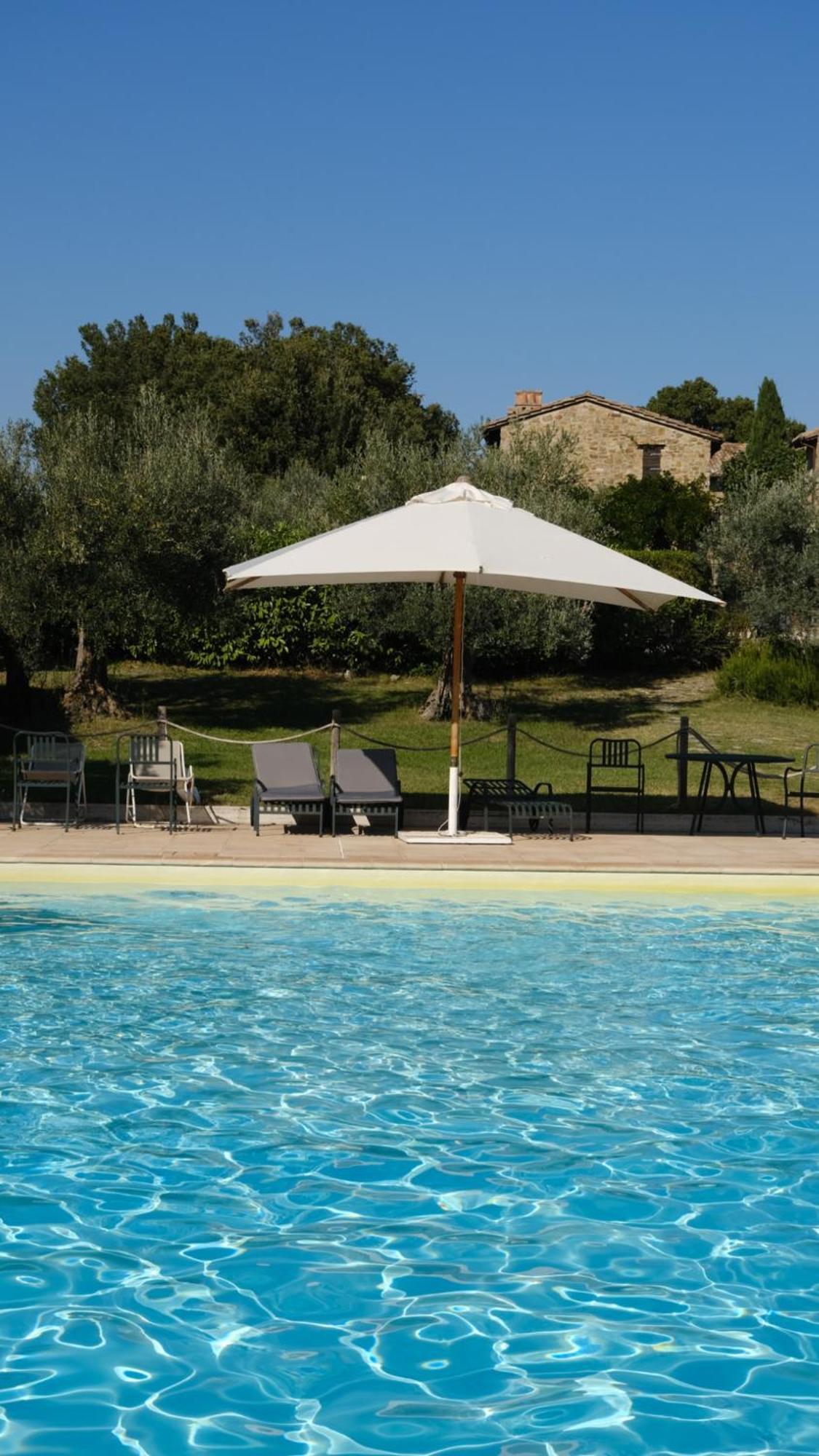 Medieval Tower In Umbria With Swimming Pool Montelagello Eksteriør bilde